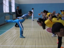 Олимпийские призеры встретились с юными талдыкорганцами