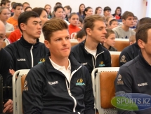 Гонщики «Astana Pro Team» встретились с воспитанниками столичного детского дома