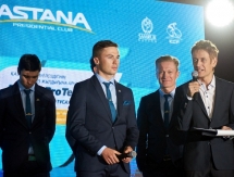 Фоторепортаж с презентации велокоманды «Astana Pro Team»