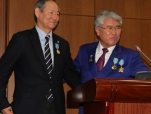 Президент ФФК награжден юбилейной медалью «25 лет Независимости Республики Казахстан»