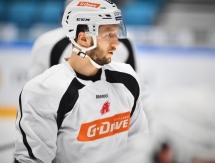 Фоторепортаж с тренировки «Авангарда» перед матчем с «Барысом»