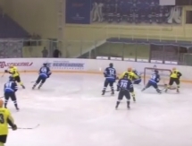 Видеообзор матча ВХЛ «Ариада-НХ» — «Сарыарка» 1:4