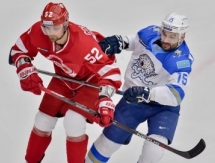 Фоторепортаж с матча КХЛ «Витязь» — «Барыс» 4:2