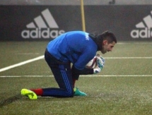 Фоторепортаж с разминки «Астаны» перед матчем Лиги Европы с «Янг Бойз»