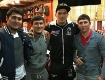 Казахстанские боксеры поздравили Усика с успешной защитой пояса чемпиона мира