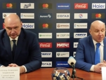 Видео послематчевой пресс-конференции игры КХЛ «Адмирал» — «Барыс» 1:4