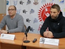 Видео послематчевой пресс-конференции игр чемпионата РК «Арлан» — «Бейбарыс» 5:2, 2:1