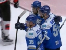 Видео шайб матча КХЛ «Барыс» — «Трактор» 3:4 