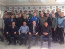 Президент ФФК встретился с тренерами футбольного центра «Тараз»