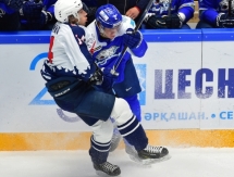 Фоторепортаж с матча КХЛ «Барыс» — «Торпедо» 1:3