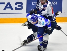 Фоторепортаж с матча КХЛ «Барыс» — «Торпедо» 1:3