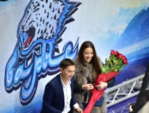 Фоторепортаж с матча КХЛ «Барыс» — «Торпедо» 1:3