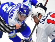 Фоторепортаж с матча КХЛ «Барыс» — «Торпедо» 1:3