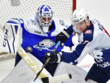 Фоторепортаж с матча КХЛ «Барыс» — «Торпедо» 1:3