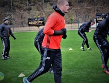 Фото с тренировки «Алтая» 9 января