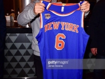 Фоторепортаж с посещения Головкиным матча НБА в Нью-Йорке