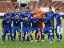 Фоторепортаж c матча Мемориала Гранаткина-2017 Казахстан — Азербайджан 2:2