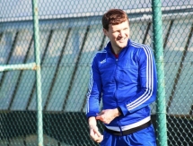 Фоторепортаж с утренней тренировки «Окжетпеса» 