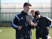 Фоторепортаж с утренней тренировки «Окжетпеса» 