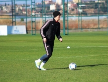 Фоторепортаж с утренней тренировки «Окжетпеса» 