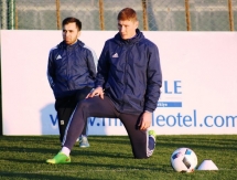 Фоторепортаж с вечерней тренировки «Окжетпеса» 