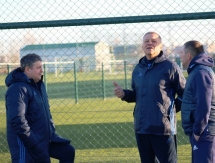 Фоторепортаж с вечерней тренировки «Окжетпеса» 