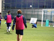 Фоторепортаж с вечерней тренировки «Окжетпеса» 