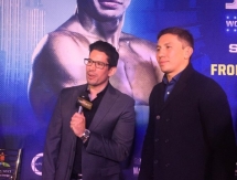 Фоторепортаж со встречи Головкина с обозревателями бокса в Лос-Анджелесе