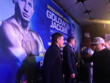 Фоторепортаж со встречи Головкина с обозревателями бокса в Лос-Анджелесе