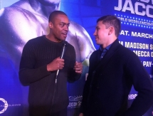 Фоторепортаж со встречи Головкина с обозревателями бокса в Лос-Анджелесе