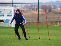 Фоторепортаж с утренней тренировки «Окжетпеса» 