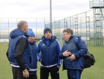 Фоторепортаж с утренней тренировки «Окжетпеса» 