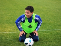 Фоторепортаж с утренней тренировки «Окжетпеса» 