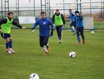 Фоторепортаж с утренней тренировки «Окжетпеса» 