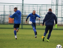 Фоторепортаж с утренней тренировки «Окжетпеса» 
