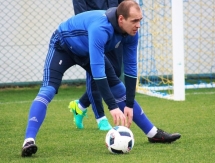 Фоторепортаж с утренней тренировки «Окжетпеса» 