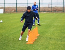 Фоторепортаж с утренней тренировки «Окжетпеса» 