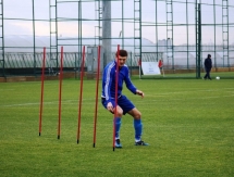 Фоторепортаж с утренней тренировки «Окжетпеса» 