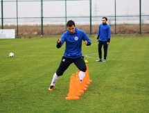 Фоторепортаж с утренней тренировки «Окжетпеса» 