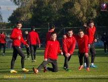 Фоторепортаж с тренировки «Кайсара» 12 января