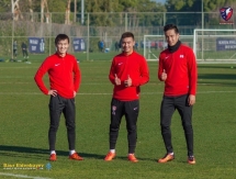 Фоторепортаж с тренировки «Кайсара» 12 января