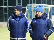 Фоторепортаж с вечерней тренировки «Окжетпеса» 