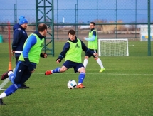 Фоторепортаж с вечерней тренировки «Окжетпеса» 