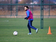 Фоторепортаж с вечерней тренировки «Окжетпеса» 