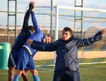 Фоторепортаж с вечерней тренировки «Окжетпеса» 