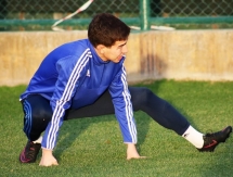 Фоторепортаж с вечерней тренировки «Окжетпеса» 