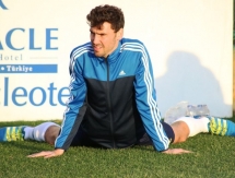 Фоторепортаж с вечерней тренировки «Окжетпеса» 