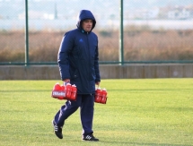 Фоторепортаж с вечерней тренировки «Окжетпеса» 