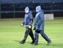 Фоторепортаж с вечерней тренировки «Окжетпеса» 