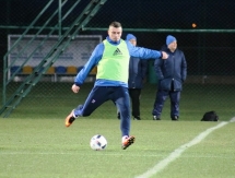 Фоторепортаж с вечерней тренировки «Окжетпеса» 